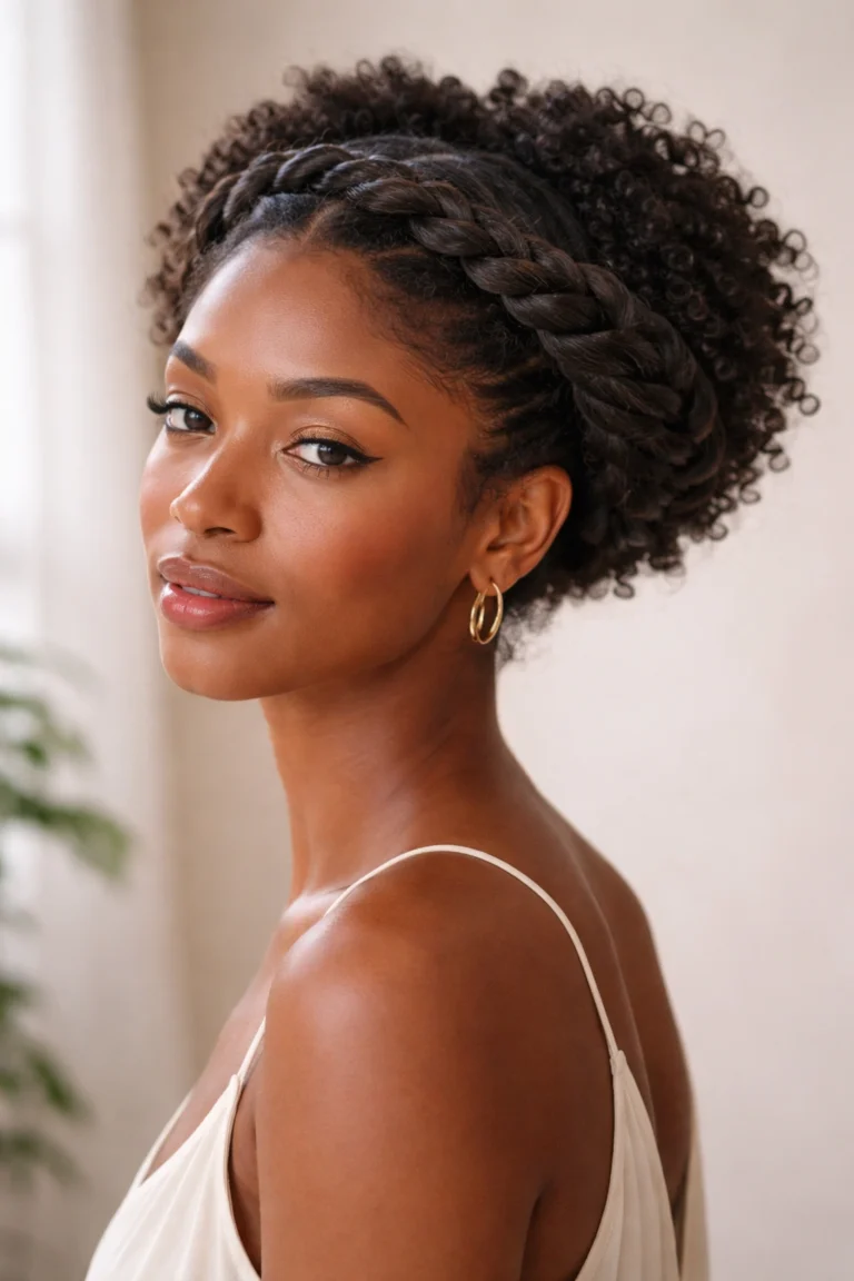 8 Coily Hair Looks for Hot Weather