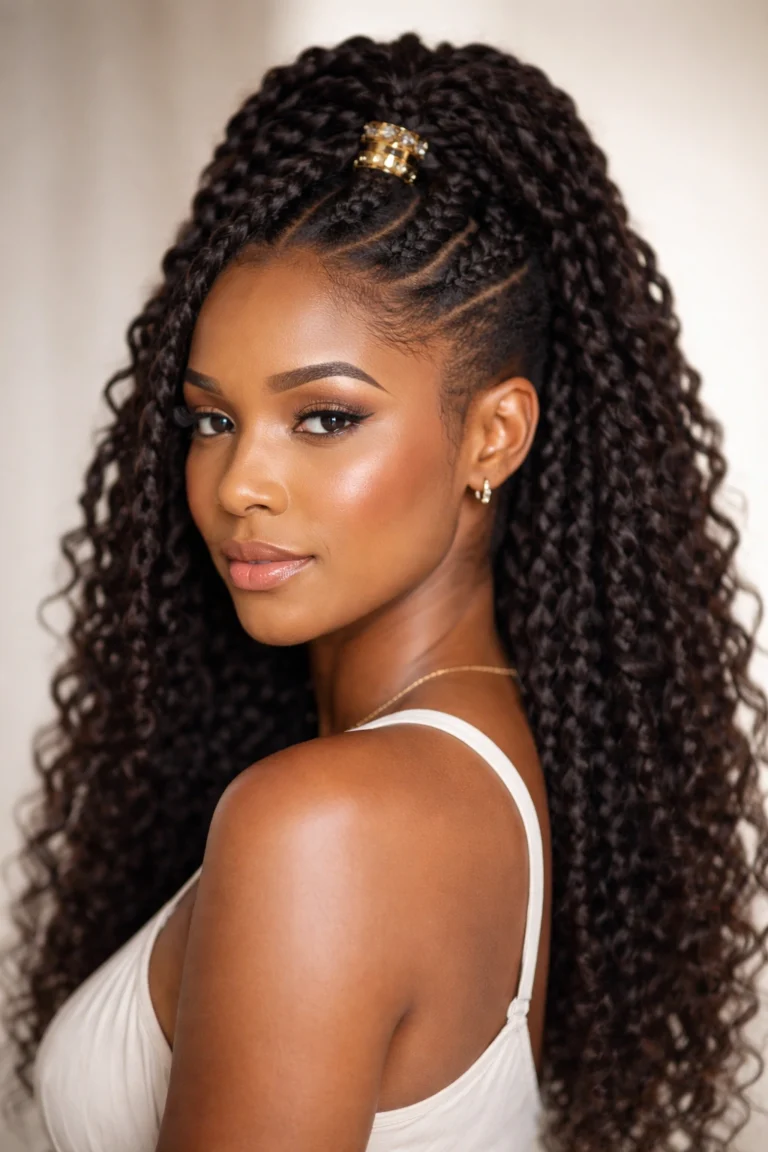 12 Crochet Half Up Half Down for Black Women