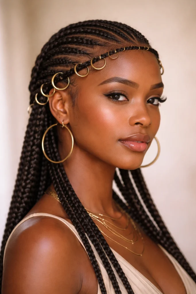 10 Simple Fulani Styles for Natural Hair