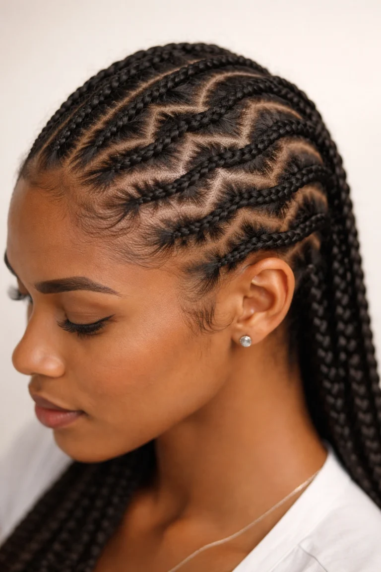 10 Cornrow Styles That Look Good Growing Out