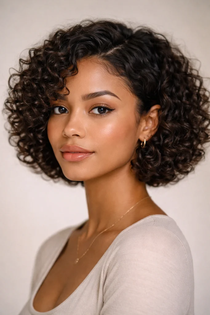 12 Bob Cuts for Type 3C Curly Hair