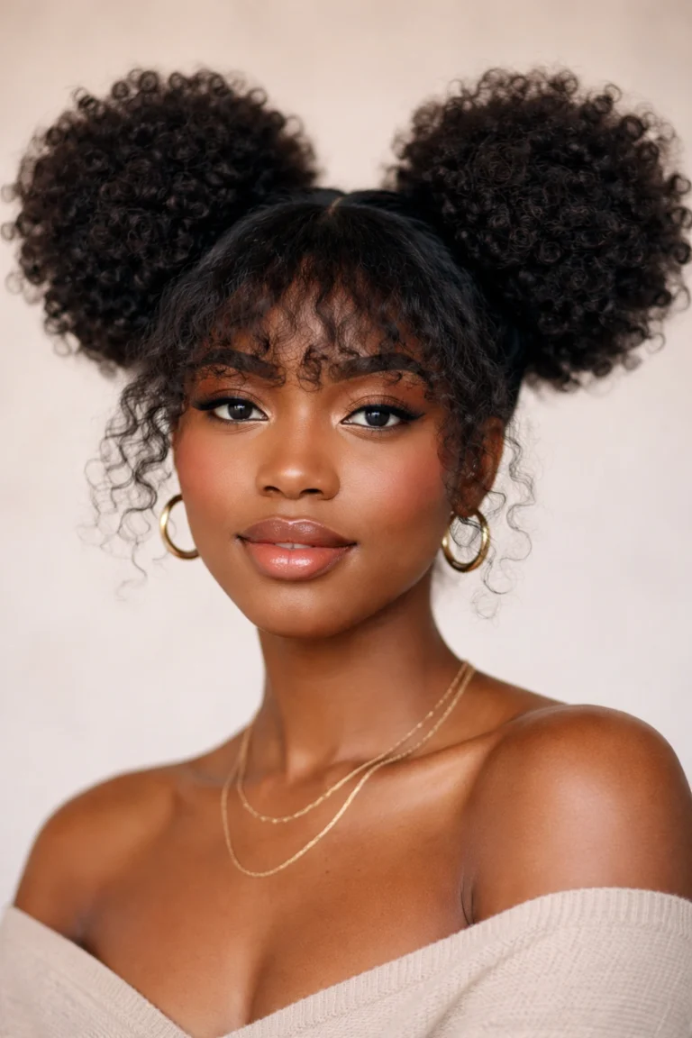 10 Double Afro Puff Styles for Any Hair Length