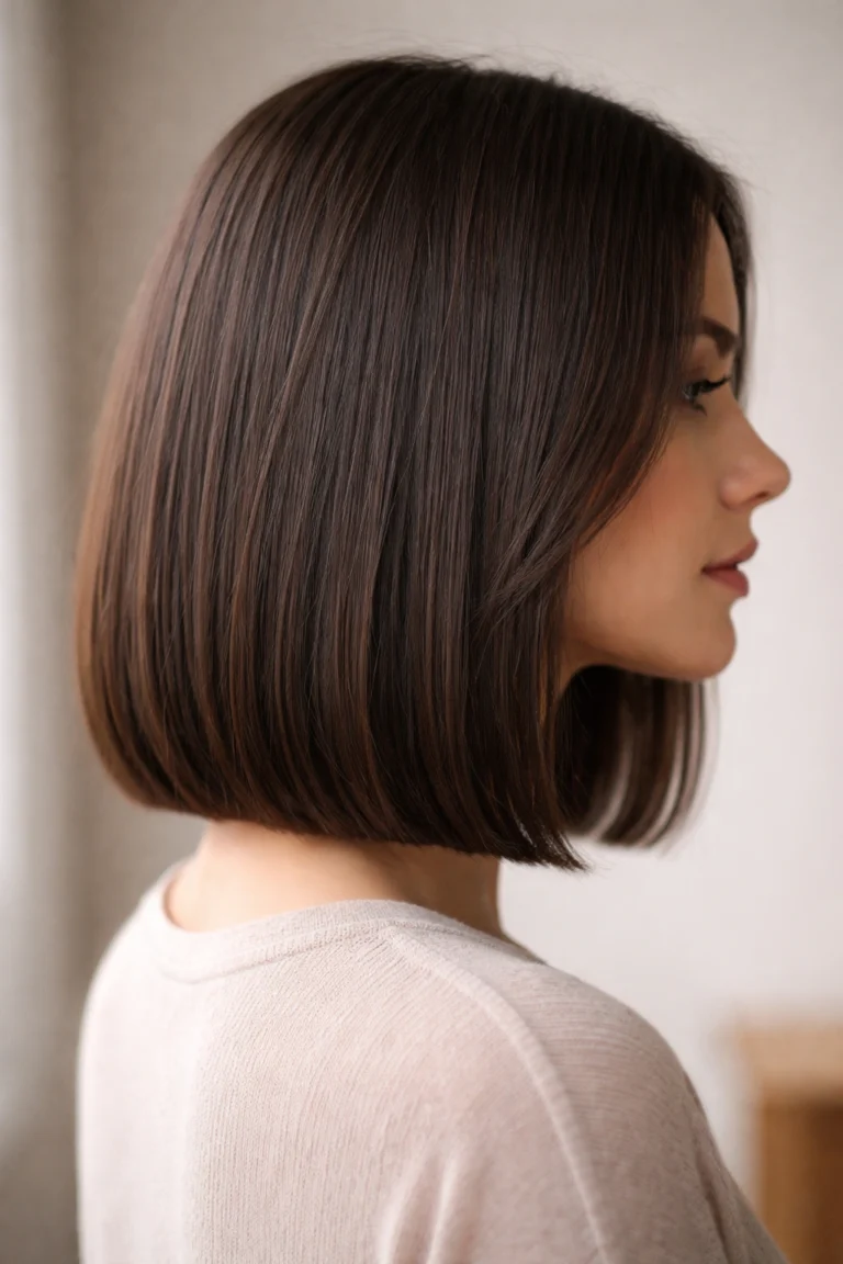 15 Shoulder Length Bob Cuts for a Clean Look