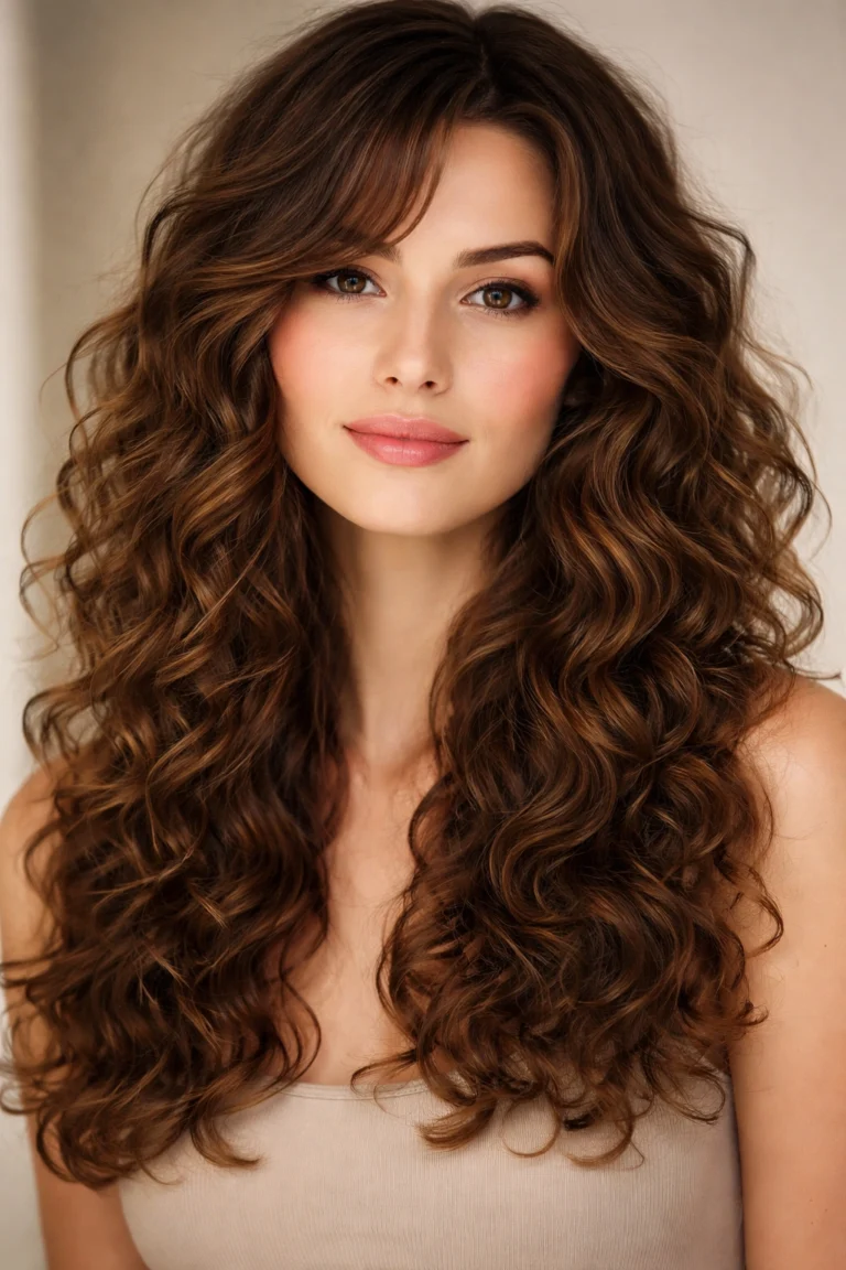 15 Curly Hairstyles for Oval Faces