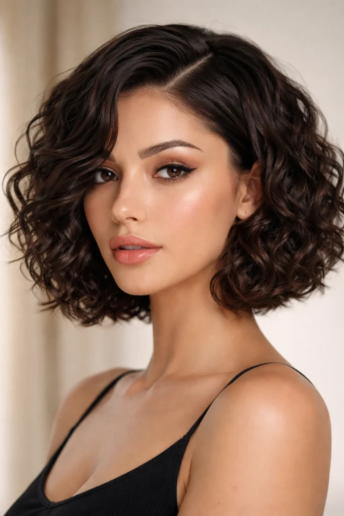 12 Side-Part Curly Wig Styles