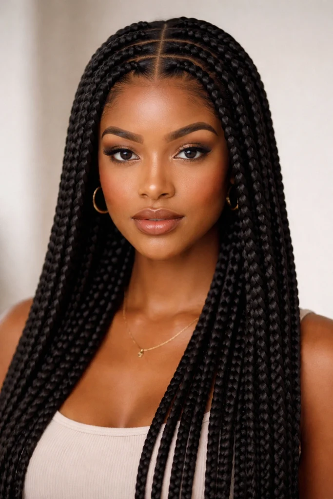 15 Afro Braid Styles for Protective Styling