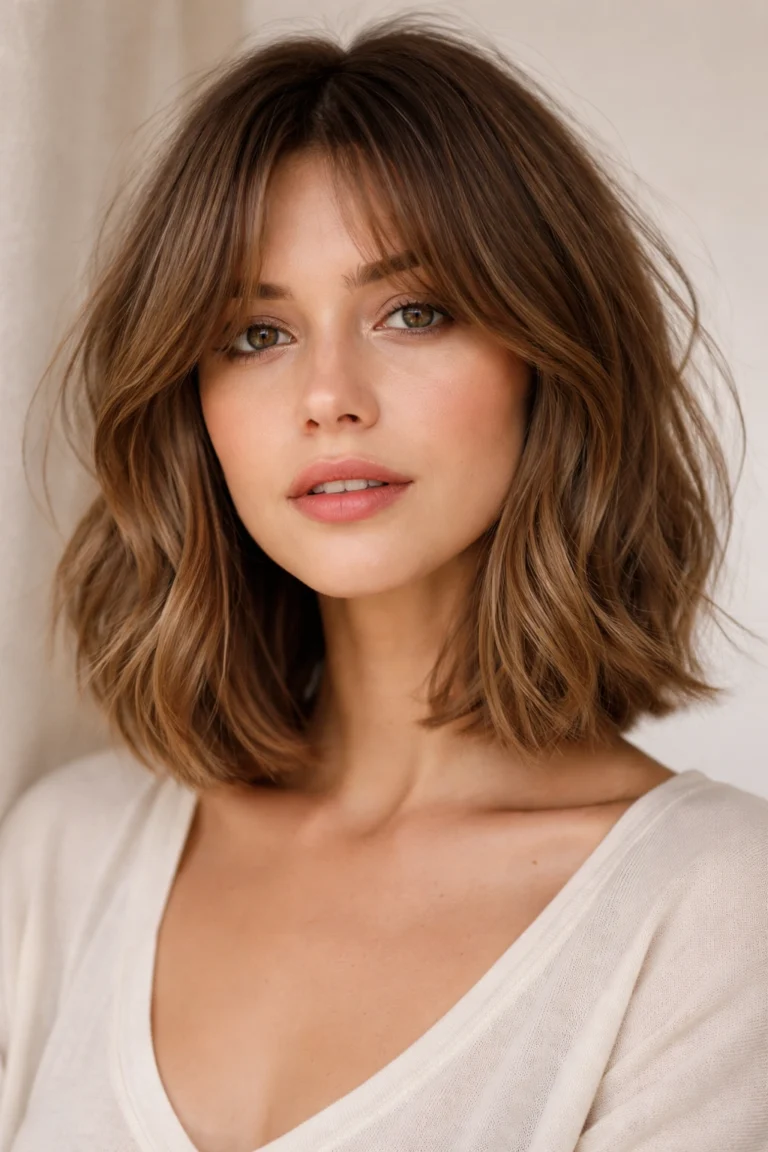 12 Tousled Bob Cuts for a Relaxed Look