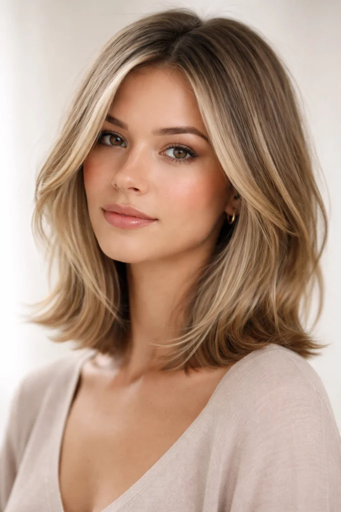 15 Shoulder Length Layered Bob Cuts