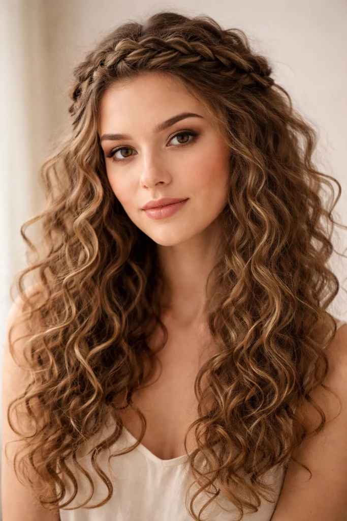 20 Cute Hairstyles for Long Curly Hair