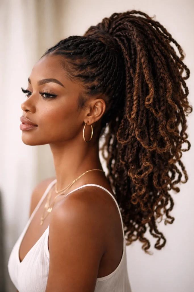 20 Curly Dreadlock Hairstyles