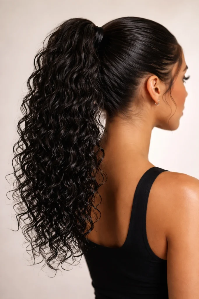 12 Wet-Look Curly Wig Styles