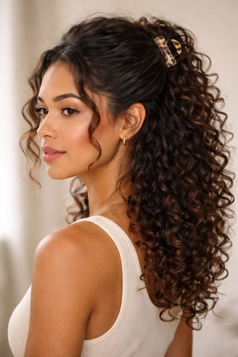 12 Rainy Day Hairstyles for Curly Hair