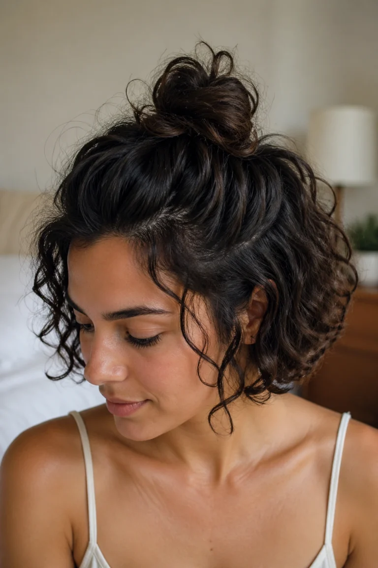 12 Natural Curly Updos in Under 10 Minutes