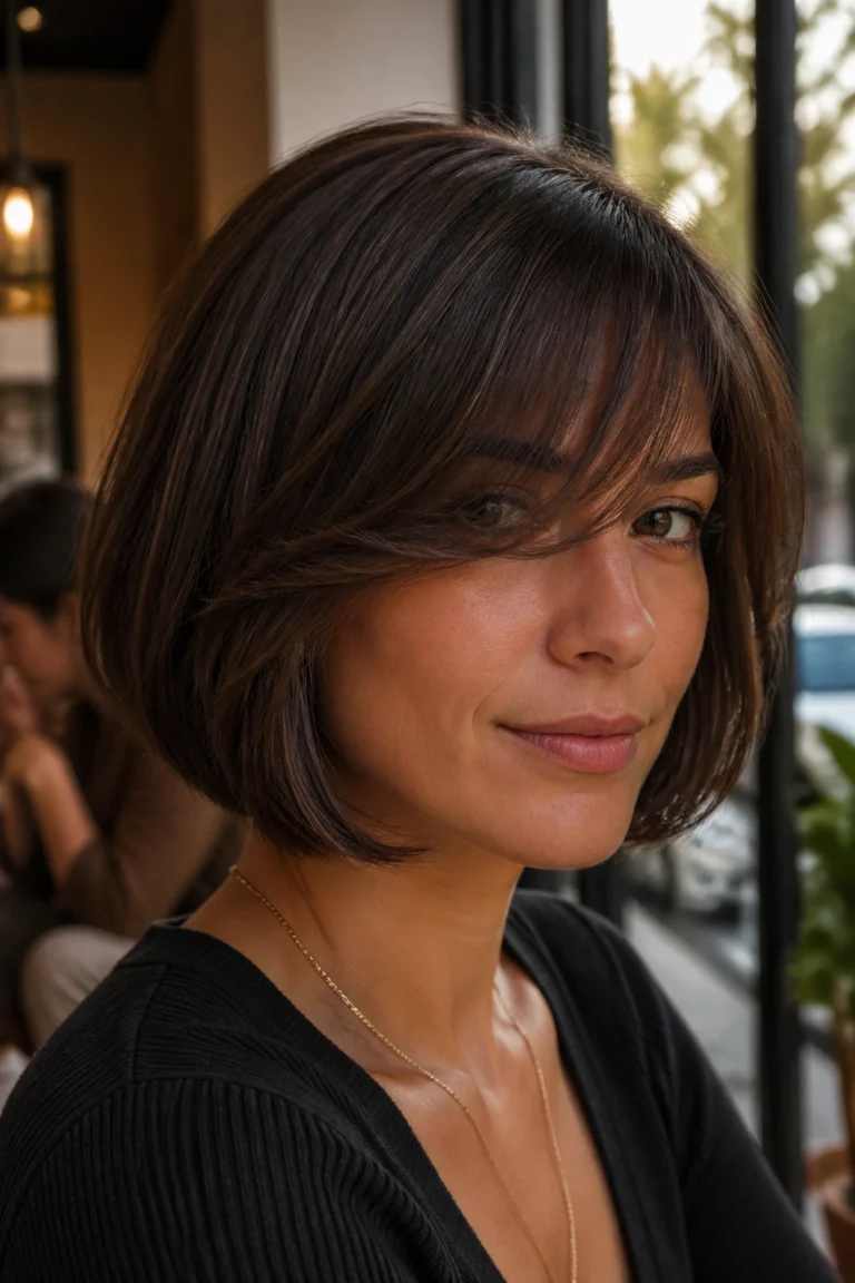 15 Layered Bob Cuts With Bangs