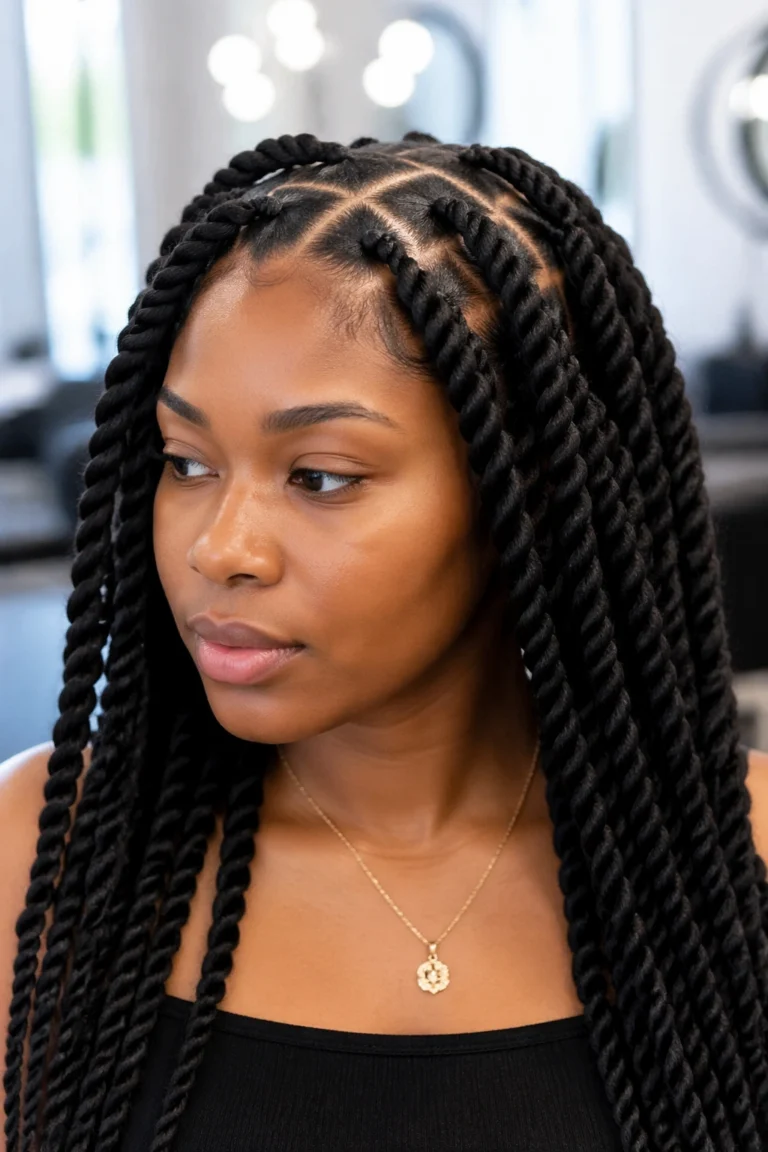 12 Afro Twist Braid Styles You’ll Love
