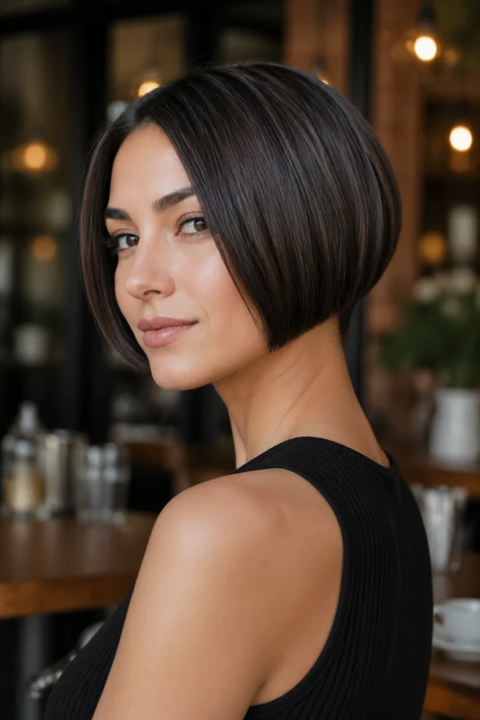 15 Inverted Bob Cuts for a Sleek Angle