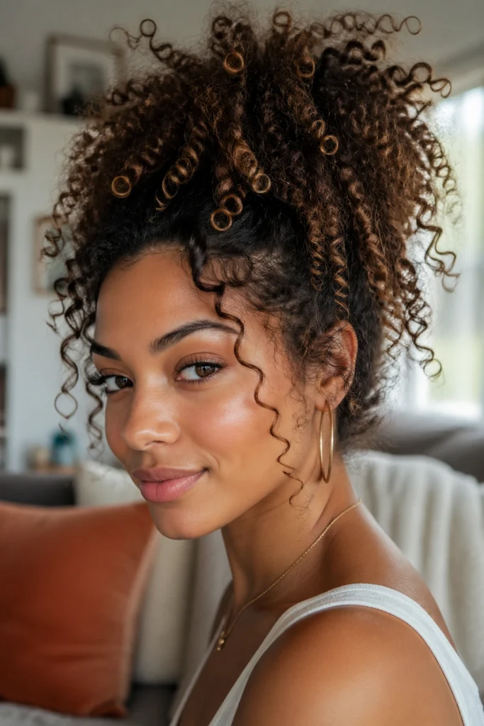 15 Quick Curly Styles to Rotate All Week