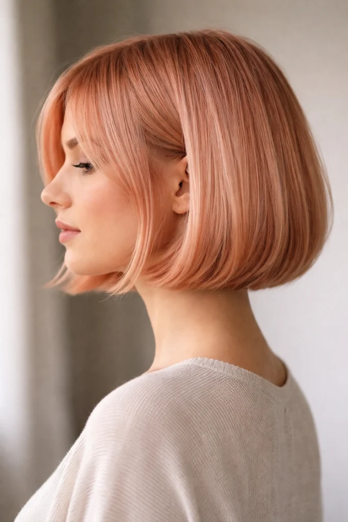 15 Bob Cuts With Warm Toned Color