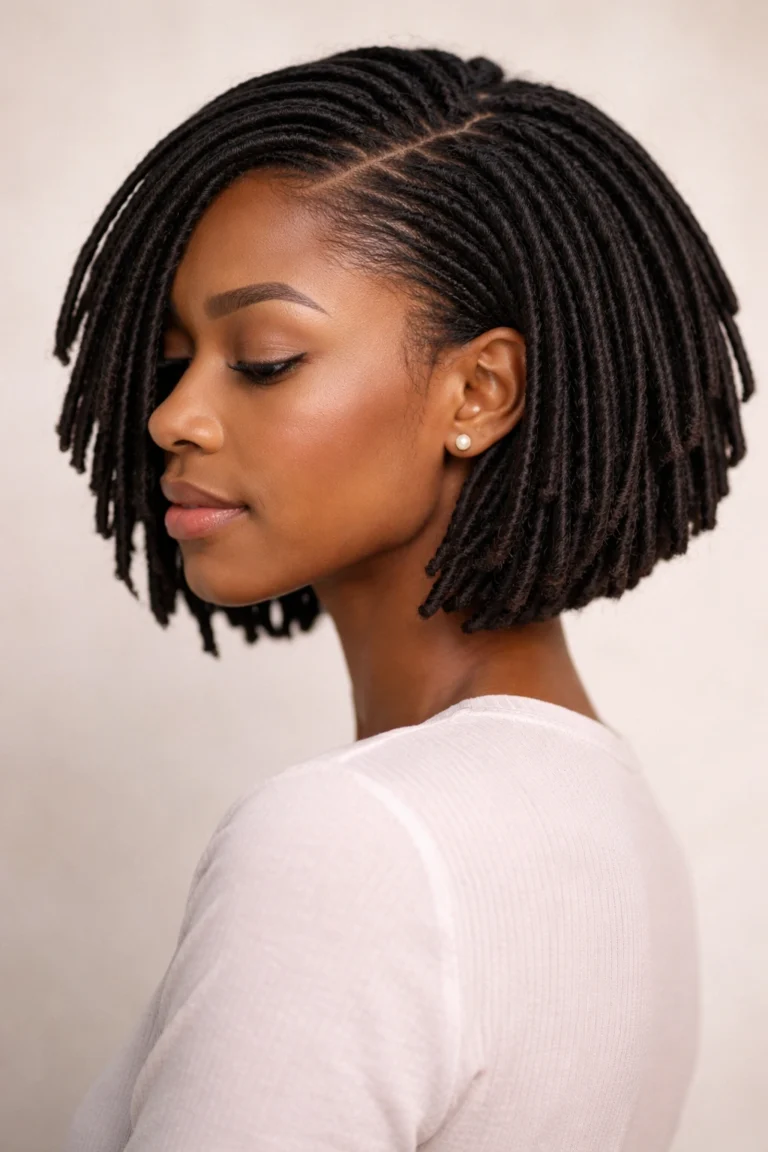 15 Loc Bobs That Look Clean and Sharp