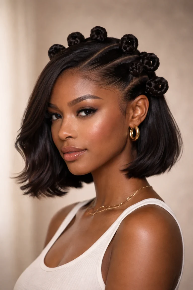 12 Bantu Knots for Medium Length Hair