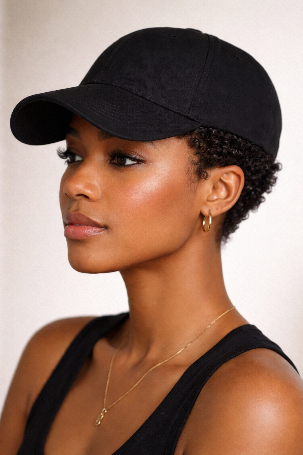 Close-up of tapered coils under a cap that follows the head shape