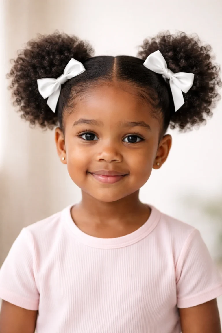 12 Cute Afro Hairstyles for Little Girls